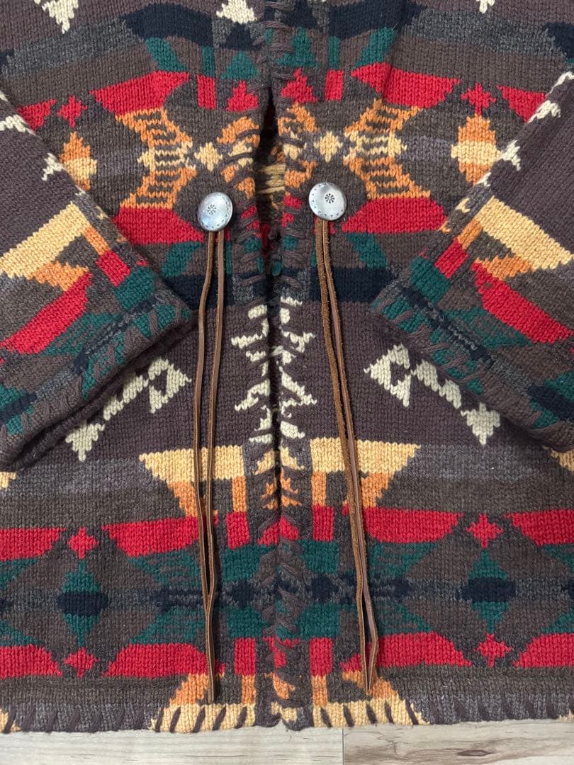 LaurenRalphLauren 90's ネイティブカーディガン