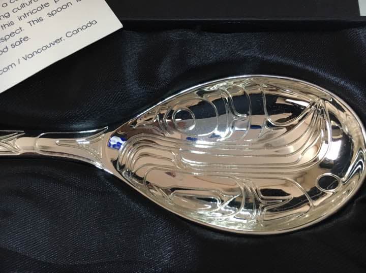 native essence 純銀 シルバー スプーン カナダ ギフトにも