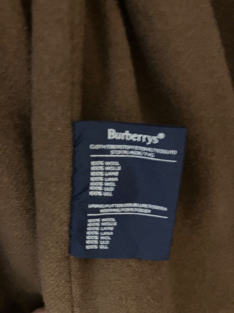 一枚袖 Burberry バーバリー irish tweed アイリッシュ