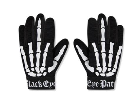 ブラックアイパッチ SKELETON’S FINGER GLOVES BLACK