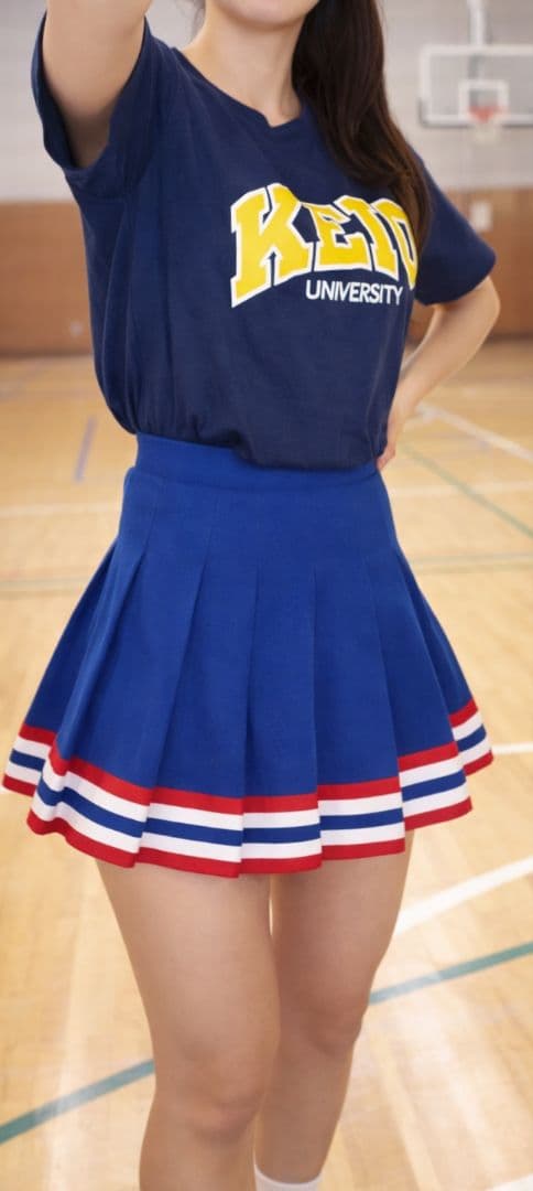 秋*隆様 チアリーディング　チア　アンスコ　KEIO 慶應　学生　大学生　野球