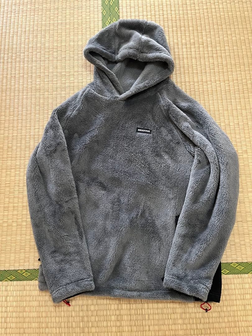 BRIEFING ボア フリース パーカー