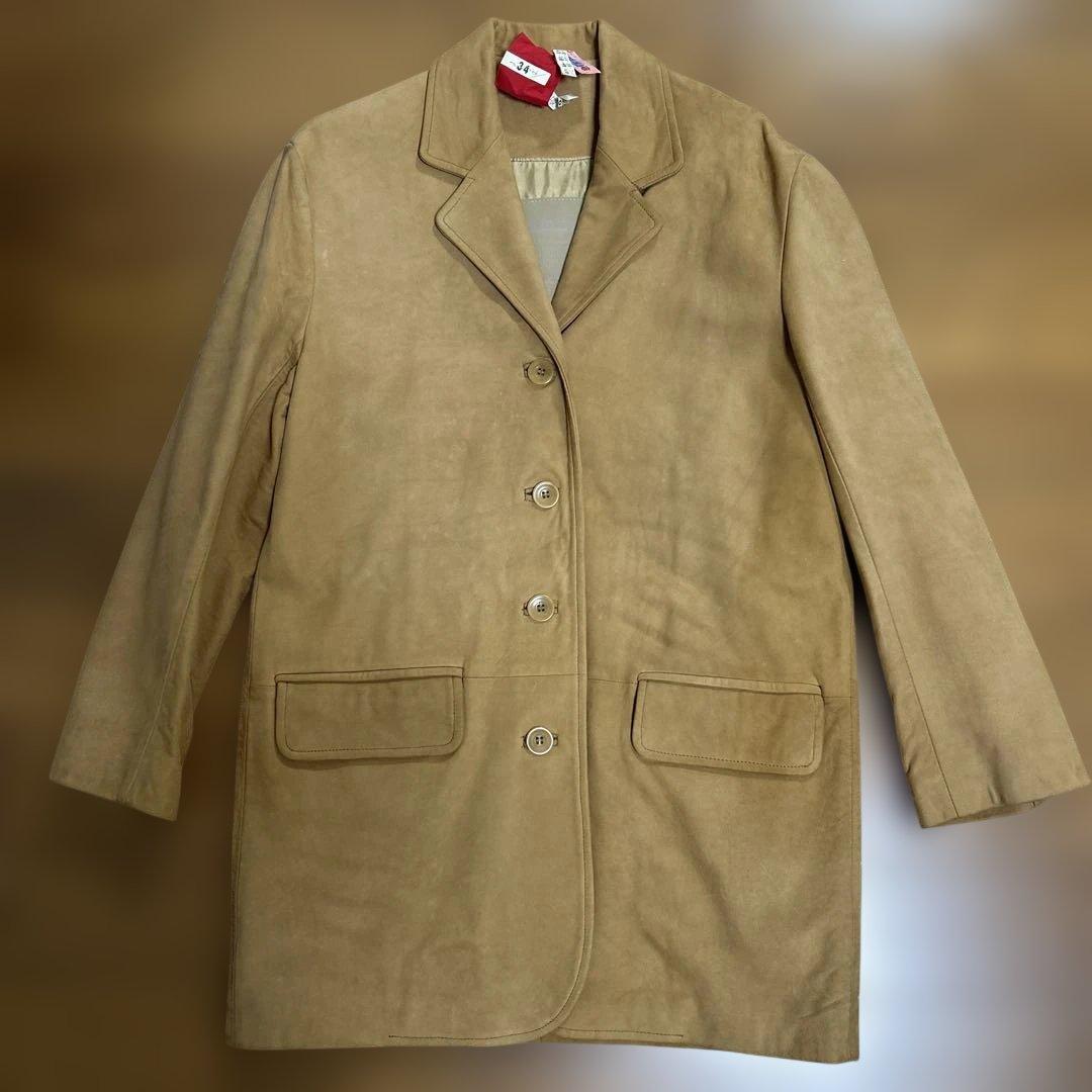 Coach レディーススエード本革コート