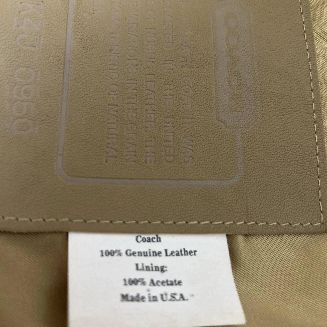 Coach レディーススエード本革コート