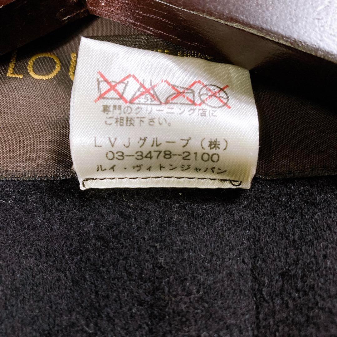 ルイヴィトン　ラムレザーコート　ジャケット　アンゴラ　カシゴラ　羊革　LV 34