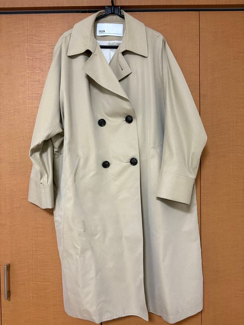 本日のみお値下 TICCA テントトレンチコート ベージュ