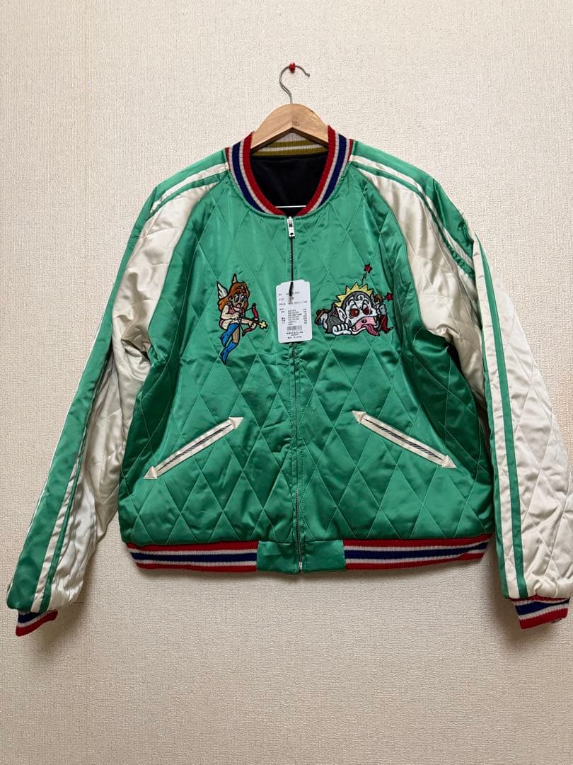 SAPEur ビックリマンスカジャン グリーン