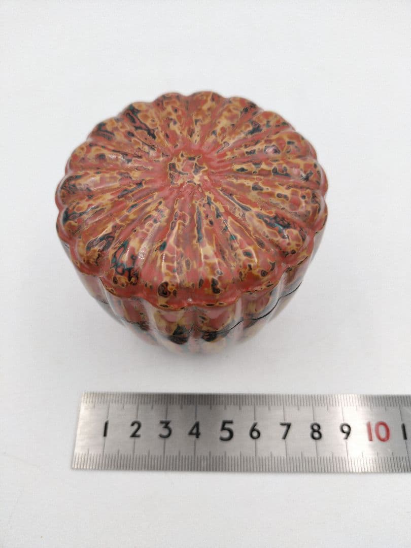 【セール】b796【新品・未使用】棗 乾漆 菊彫 白井正斉 木箱 茶道具