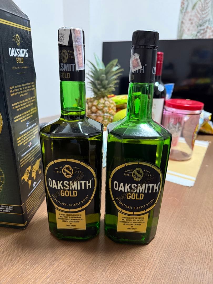 OAKSMITH GOLD 750ml ウイスキー　2本