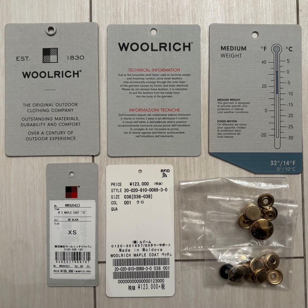 WOOLRICH ウールリッチ IENA 別注 MAPLE ダウンコート