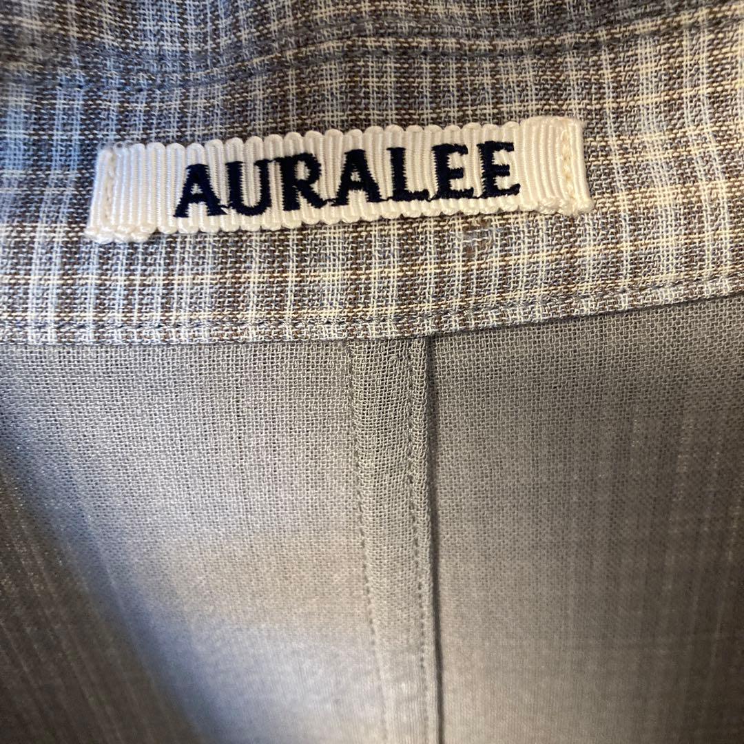 AURALEE チェックブルゾン サイズ4 A20SB01WC ジャケット
