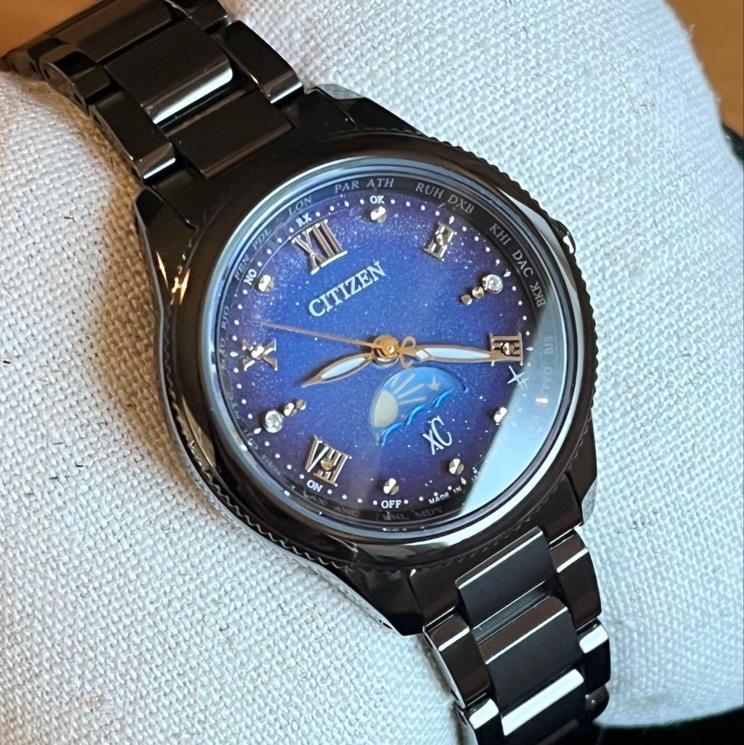 【SALE】シチズン XC クロスシー 電波時計30周年記念限定 YOZORA