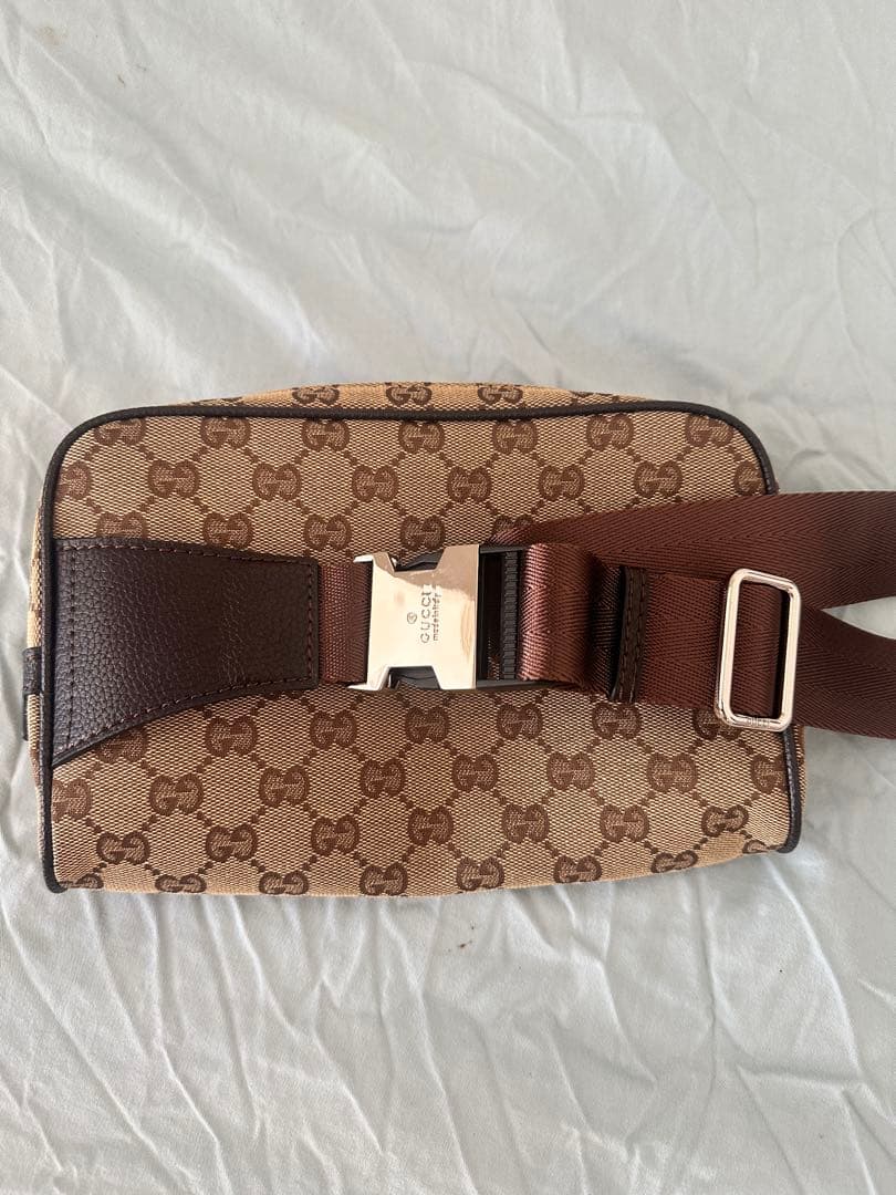 ノベルティ^_^Gucci ^_^GGパターン ボディバッグ