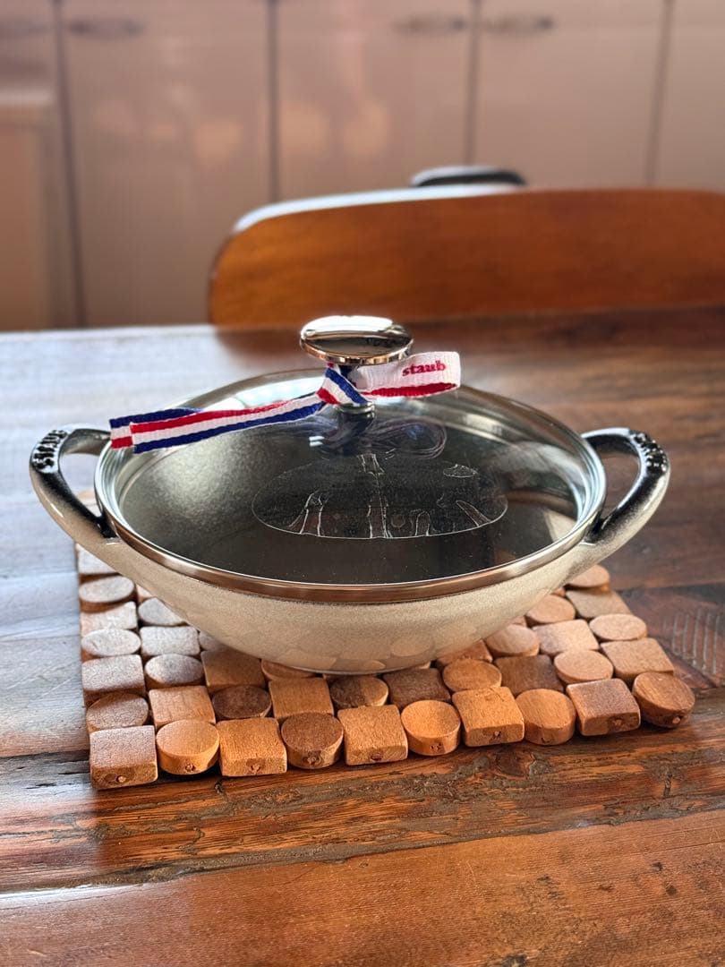 【新品・未使用】STAUB ストウブ ベビーウォック 16cm カンパーニュ