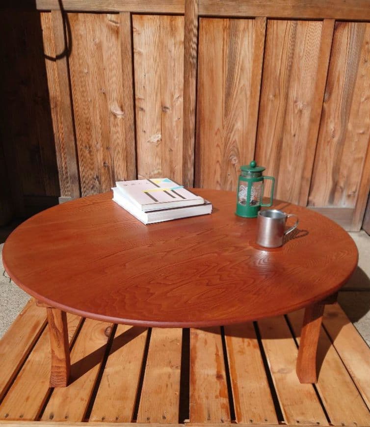 ニレのちゃぶ台《リペア済》