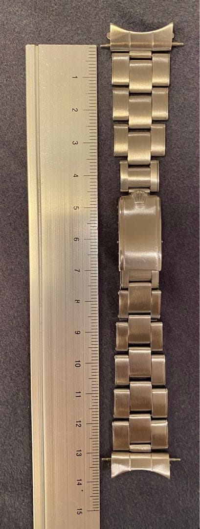 ROLEX ロレックス リベット ブレスレット 19mm 7205 FF60