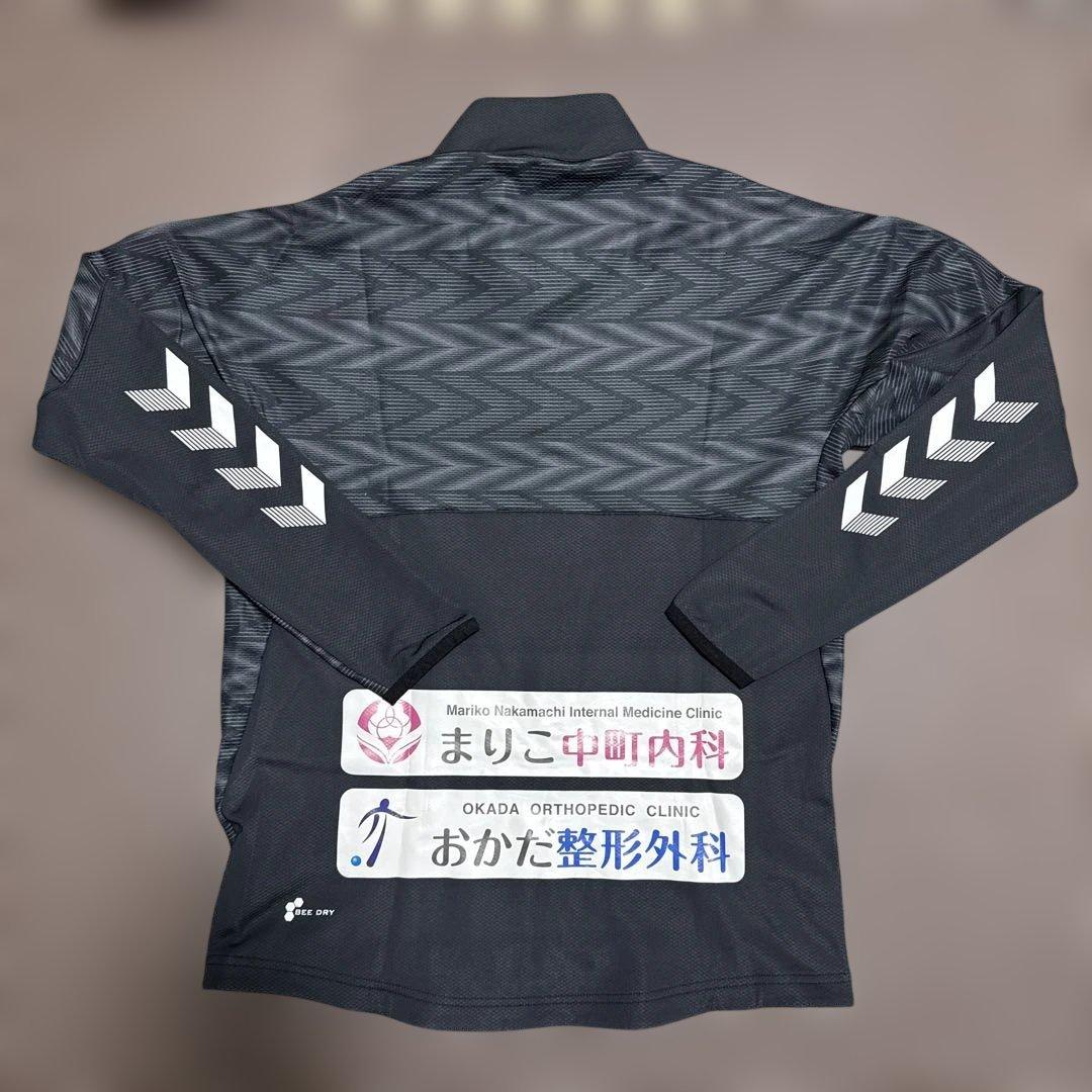 支給品 INAC神戸 hummel 長袖シャツ Sサイズ 黒