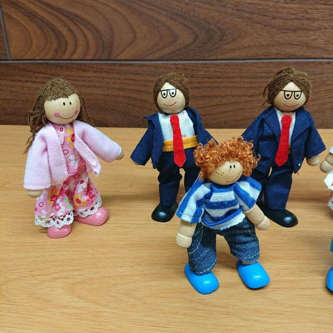 ボーネルンド マイドールハウスセット 箱・人形・家具付き 知育玩具 木