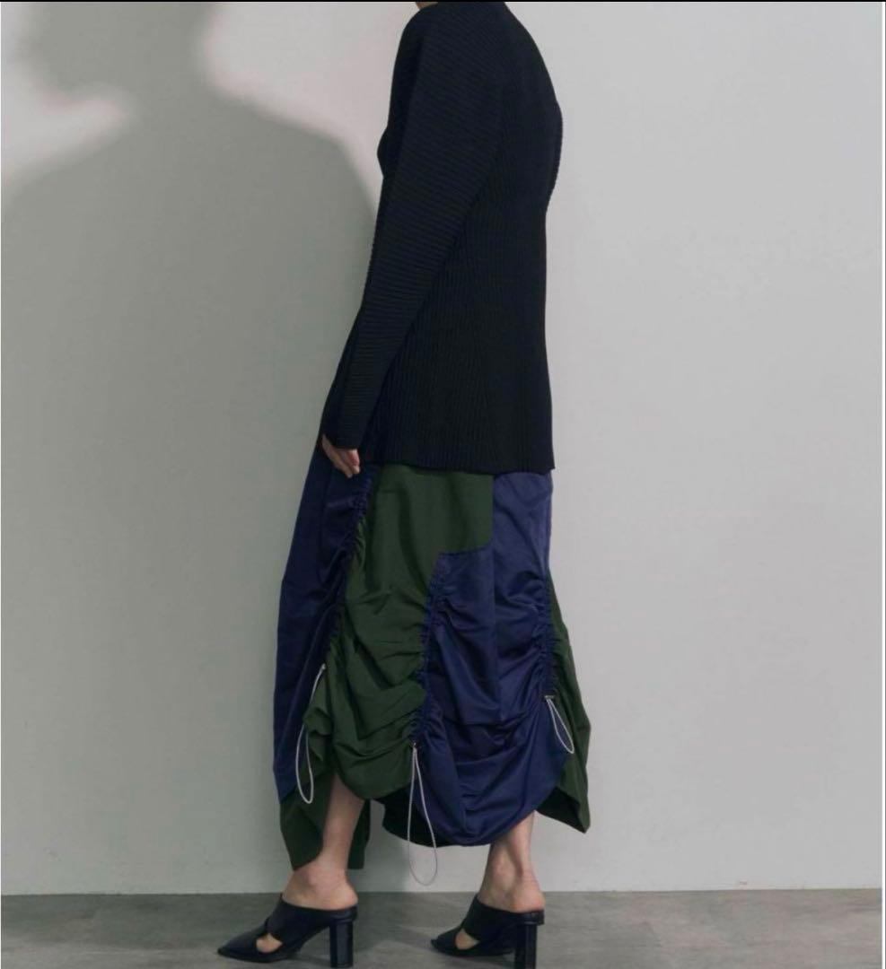 【美品】UN3D. パーツドッキングボリュームスカート