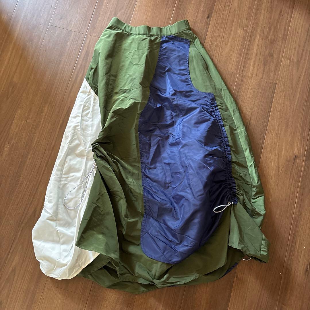 【美品】UN3D. パーツドッキングボリュームスカート