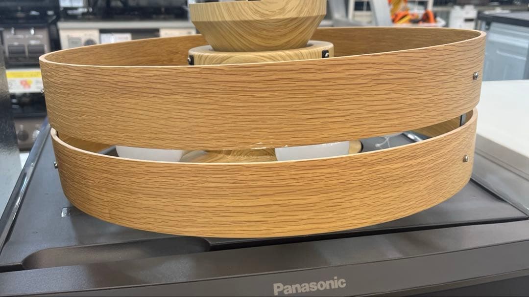 キシマ（kishima） カルドシーリングライト5灯オーク GEM-6955