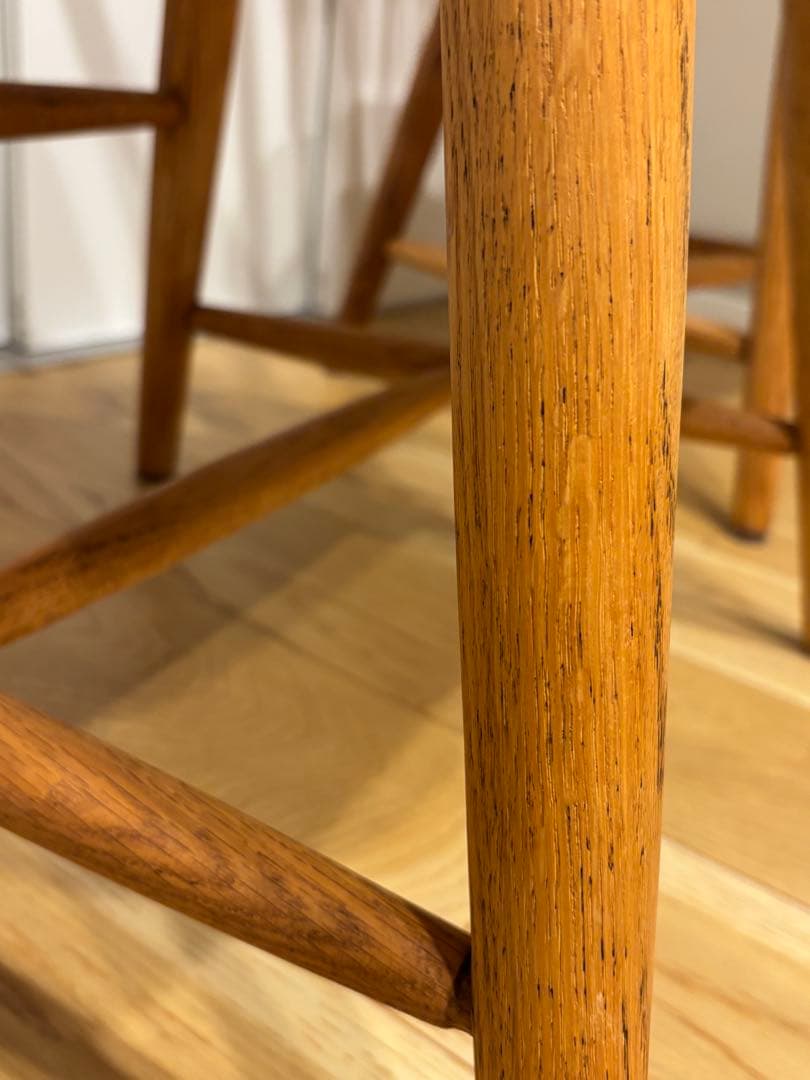 希少　アメリカ製　ダイニングチェア　アームチェア　ウィンザーチェア　剥離