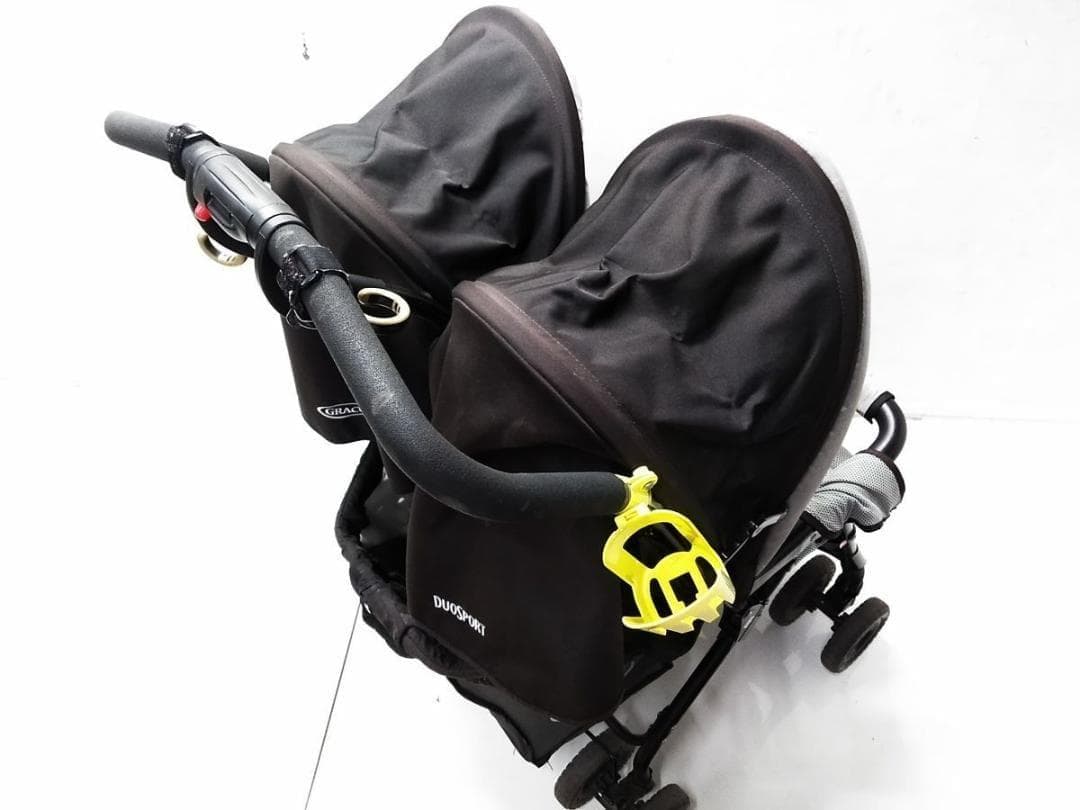 グレコ デュオスポーツ 二人乗りベビーカー 1ヶ月～36ヶ月 □