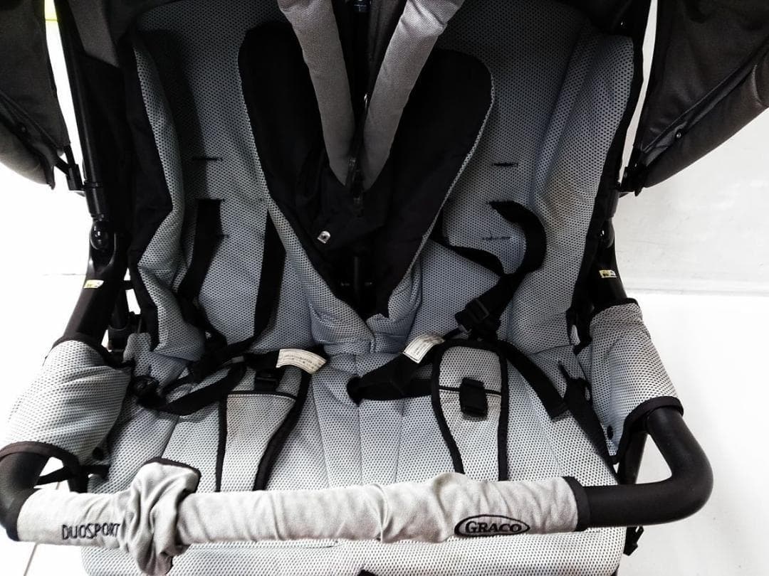グレコ デュオスポーツ 二人乗りベビーカー 1ヶ月～36ヶ月 □