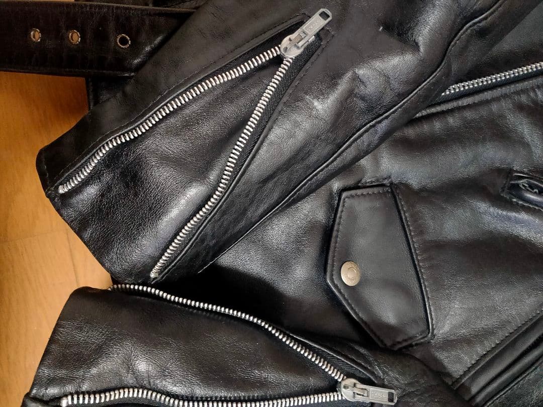 Schott ダブルライダースジャケット レザージャケット 34 618