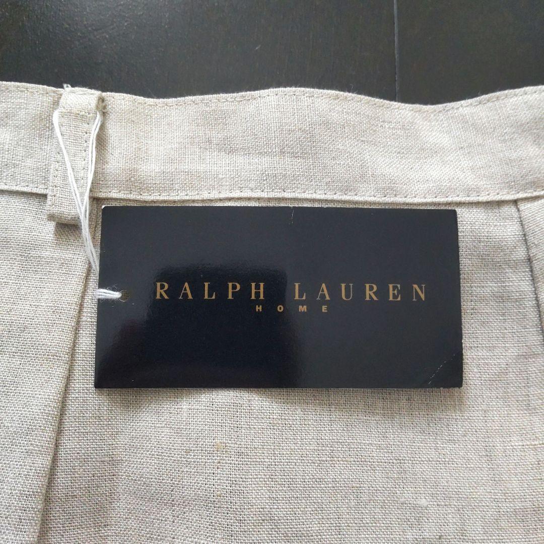 【新品】Ralph Lauren  麻ベージュエプロン