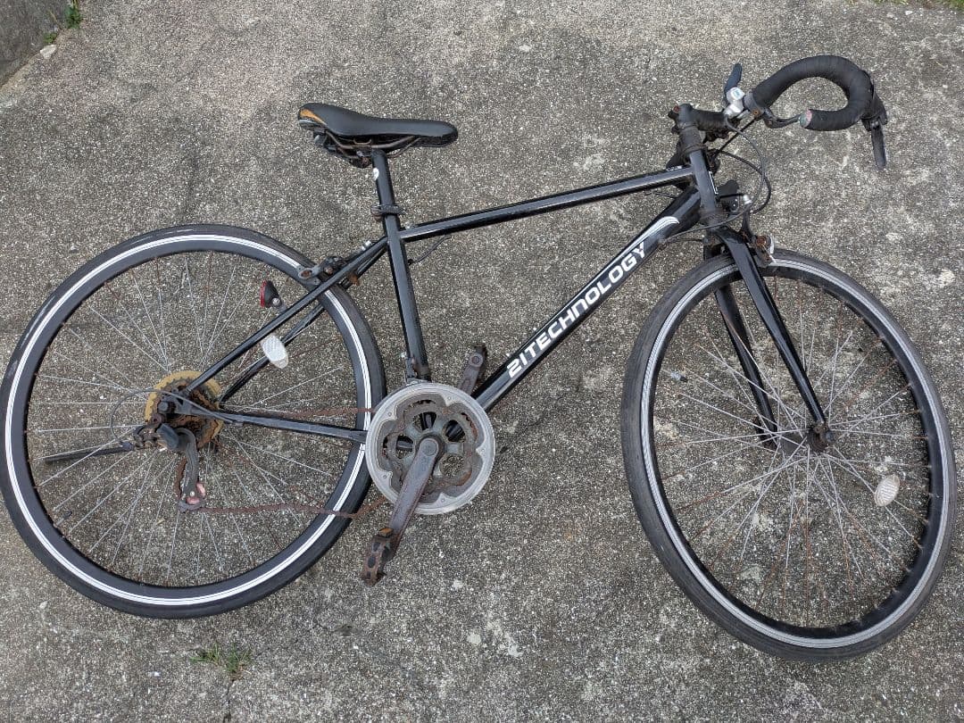 21Technology ロードバイク ブラック