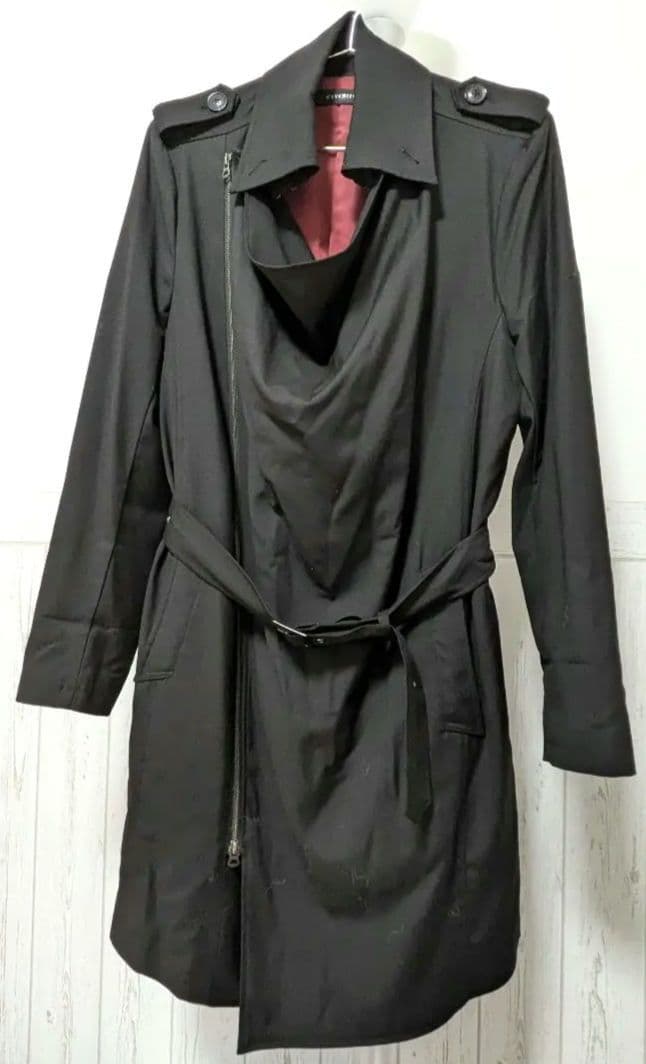 【極美品】 CIVERIZE　シヴァーライズ　 ドレープロングトレンチコート48