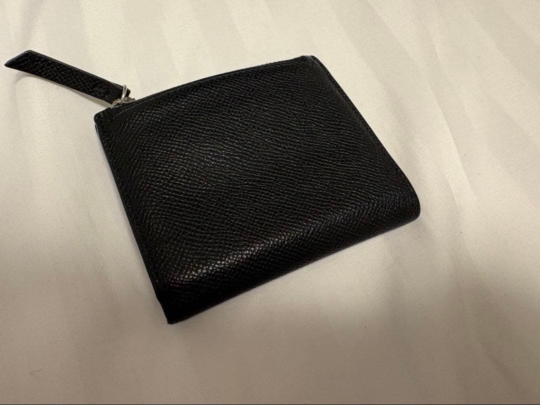メゾン マルジェラ/MAISON MARGIELA 二つ折り財布　ブラック