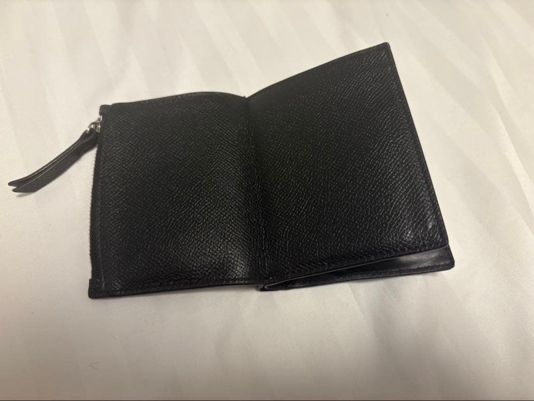 メゾン マルジェラ/MAISON MARGIELA 二つ折り財布　ブラック