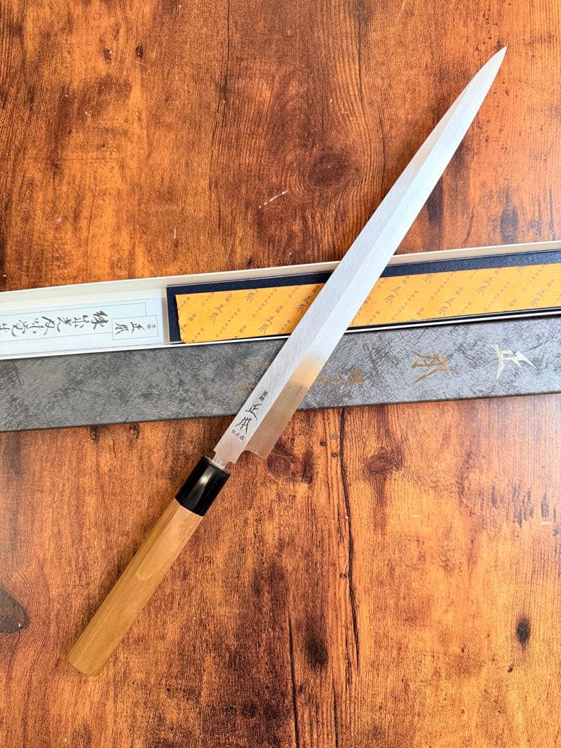 正本総本店　フグ引き　包丁　尺　コバルト鋼
