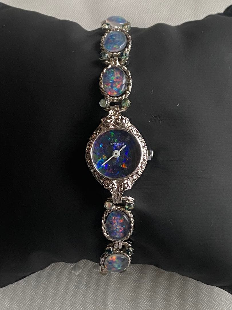 JANOPAL　マーカサイトベゼル＆オパール文字盤　アンティーク