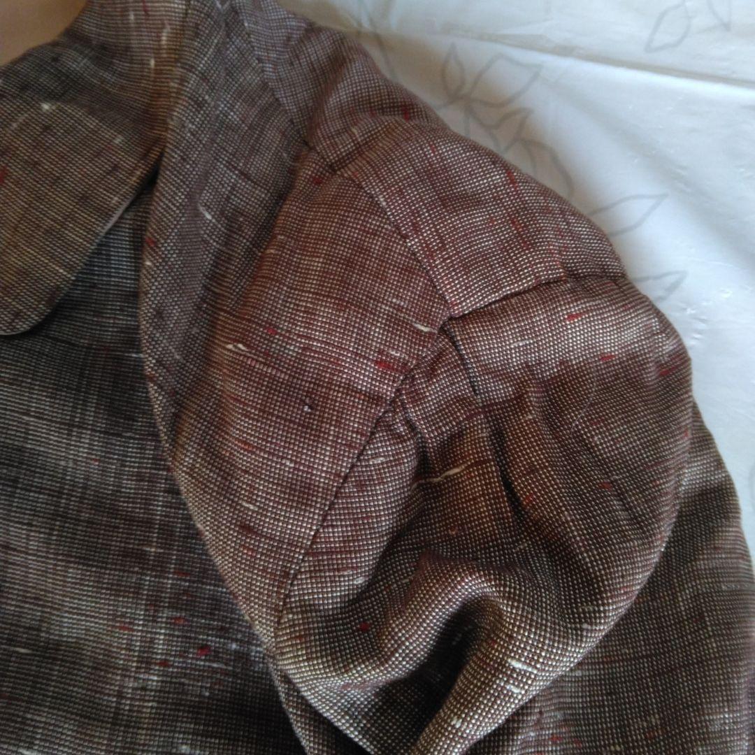 あ*様 50s～vintage ギャバジン・ギャバジャン　ネップ柄ロカビリーリバ