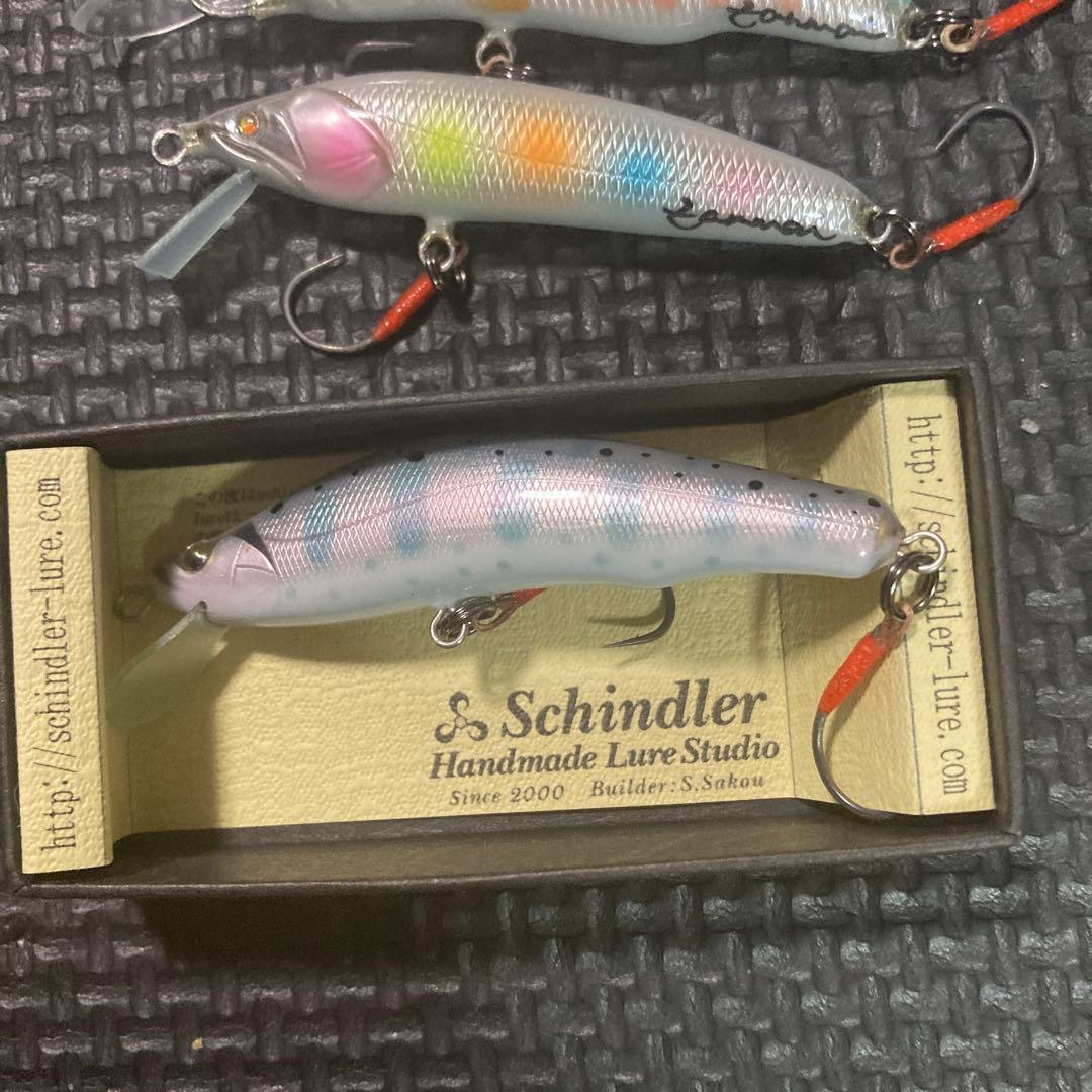 ハンドメイドミノー　フィッシングルアー シンドラー　ザンマイ