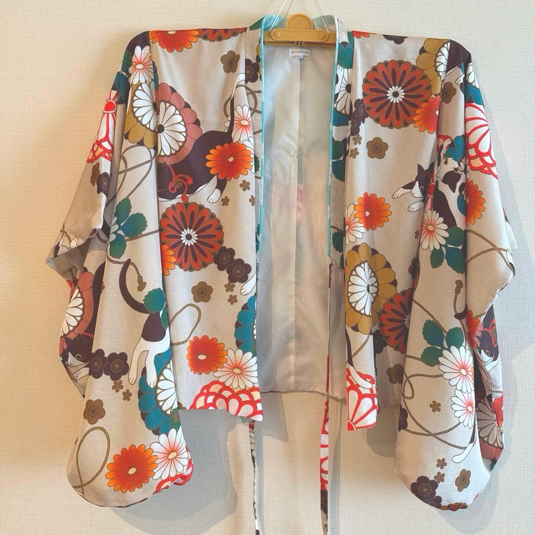 キャサリンコテージ　袴　小学生　砂色手毬猫