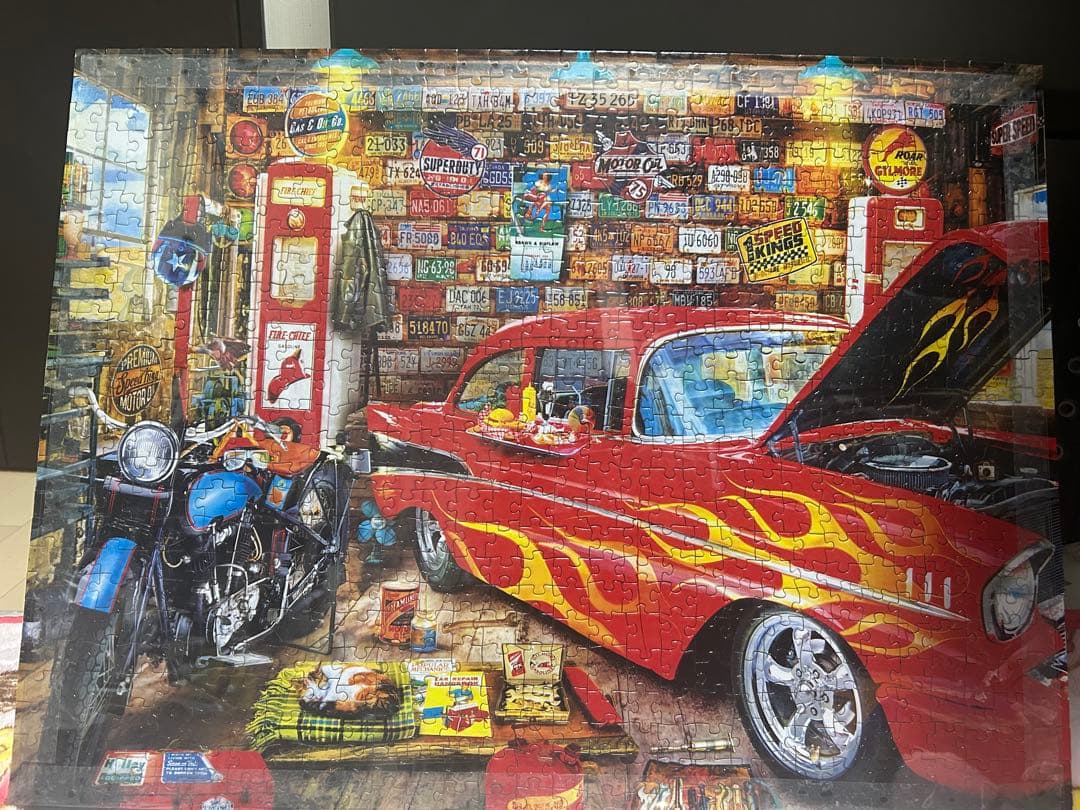 クリスタルアート ガレージアートパネル 61x61cm