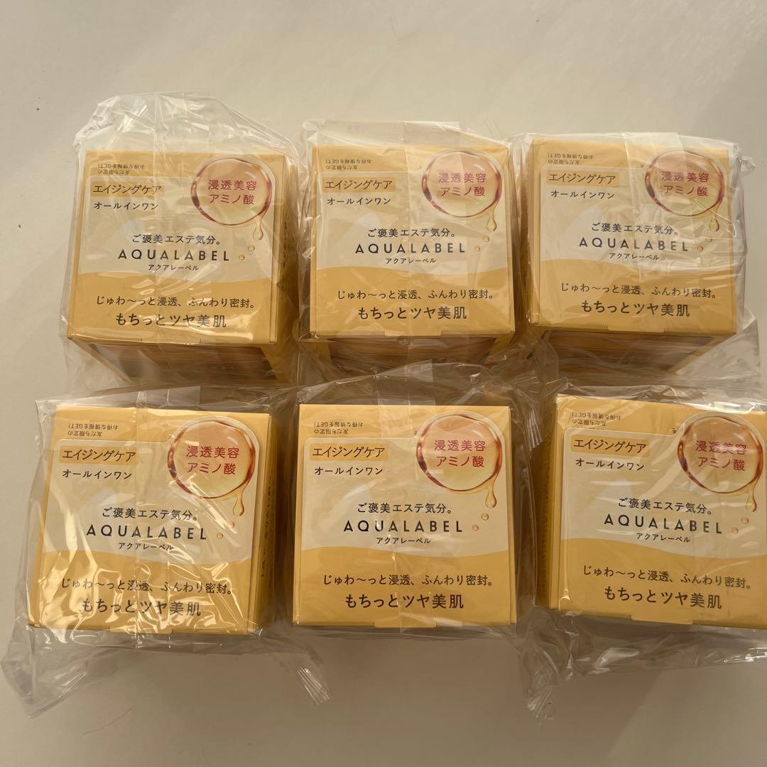 アクアレーベルエイジングオールインワン6個