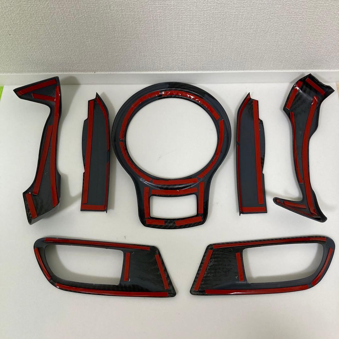 トヨタ 86 スバル BRZ カーボン 内装パネル 4点セット