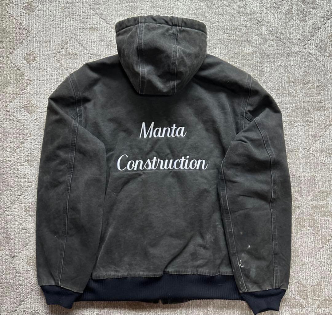 y*1様 【USA製】carhartt アクティブジャケット 墨黒