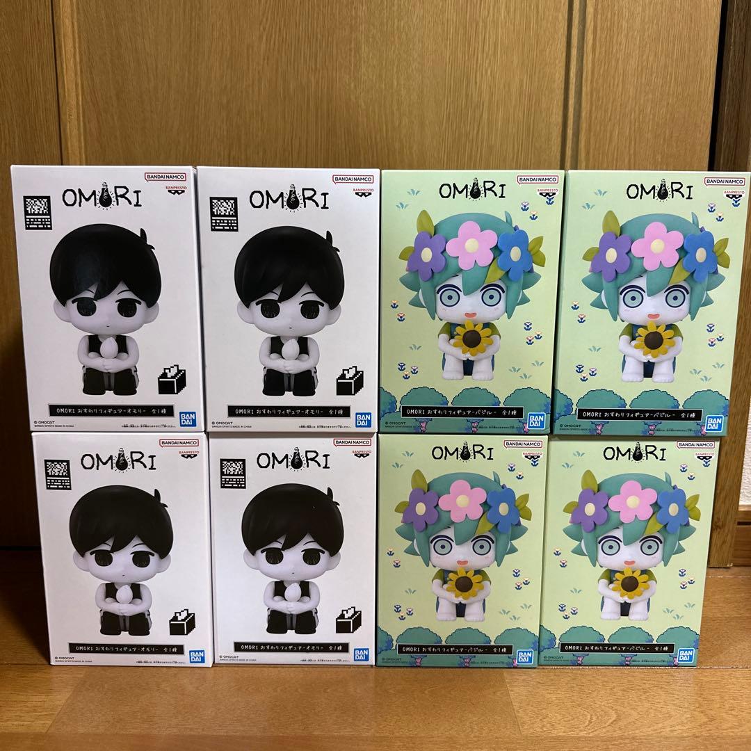 OMORI おすわりフィギュア オモリ バジル　全8体
