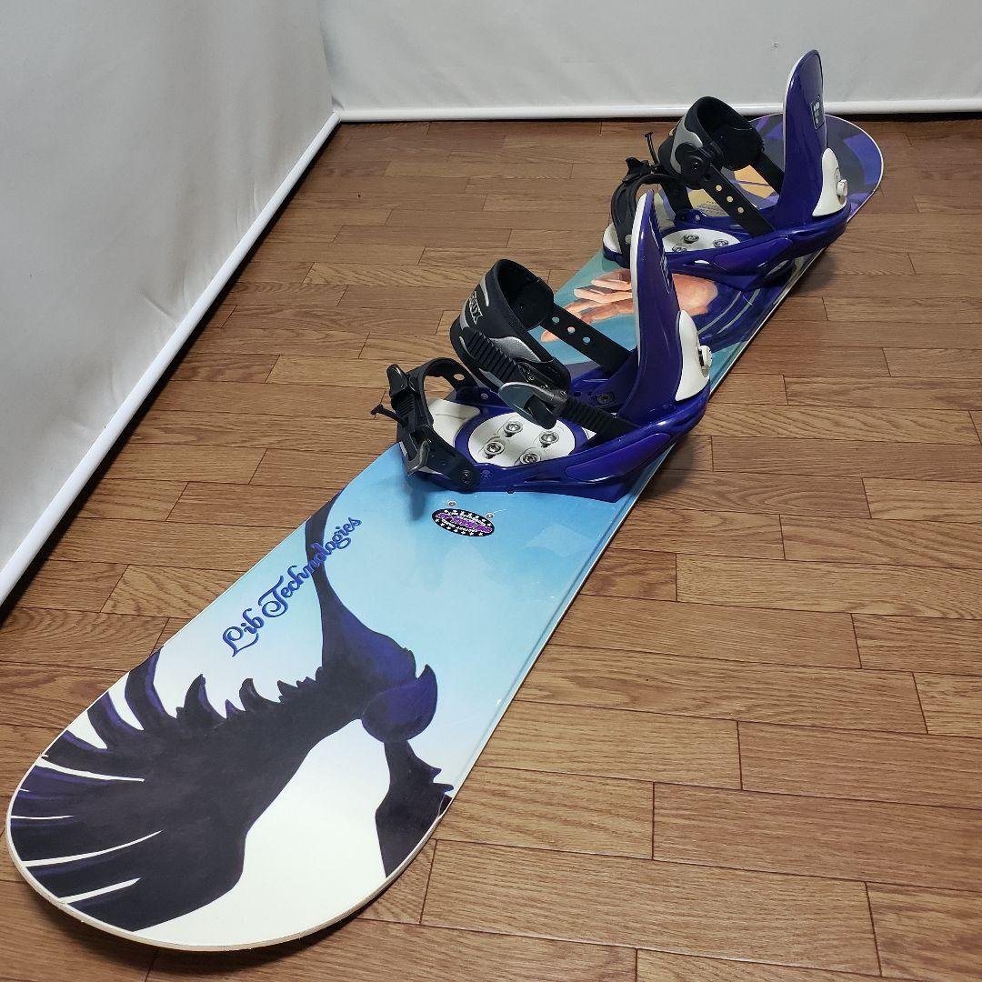 美品 LIBTECH FLUX 155cm スノーボードセット