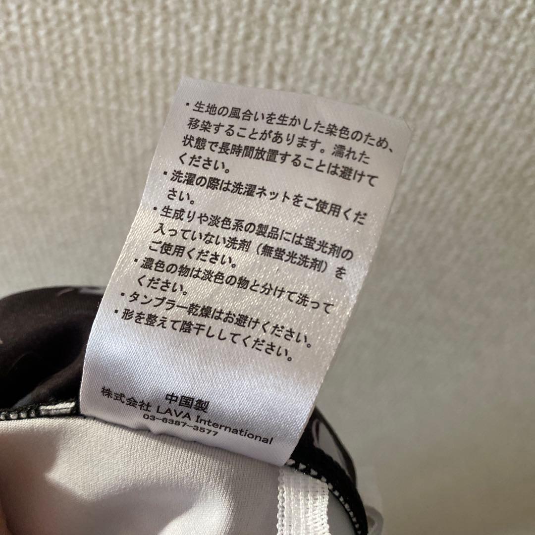 SUKALA フラワープリントレギンス ピュアブラック M