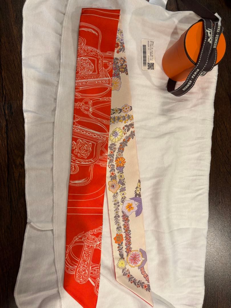 エルメス ツイリー　ブリッド・ドゥ・ガラ・アン・フルール