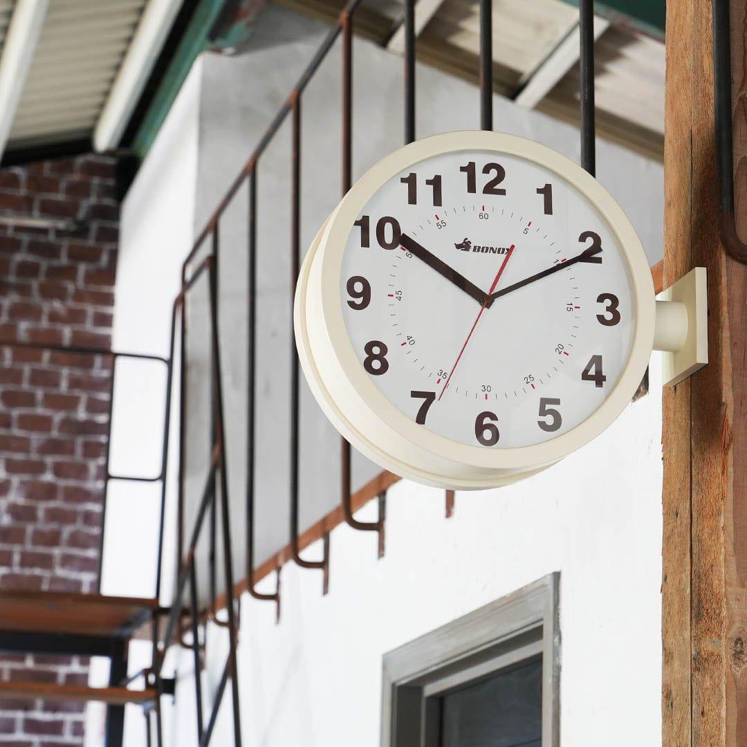 新品 両面時計 ダブルフェイスクロック IV ダルトン シンプル インテリア小物