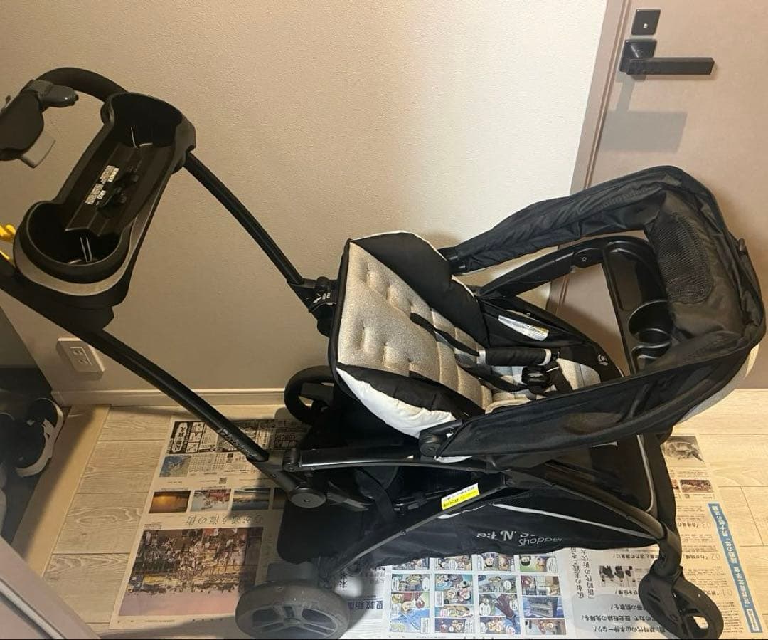 日本育児 シット&スタンド スマートライド(ムーンダスト) 二人乗りベビーカー