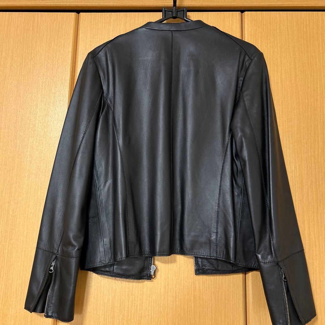 【KKK美品】23区 シープレザージャケット